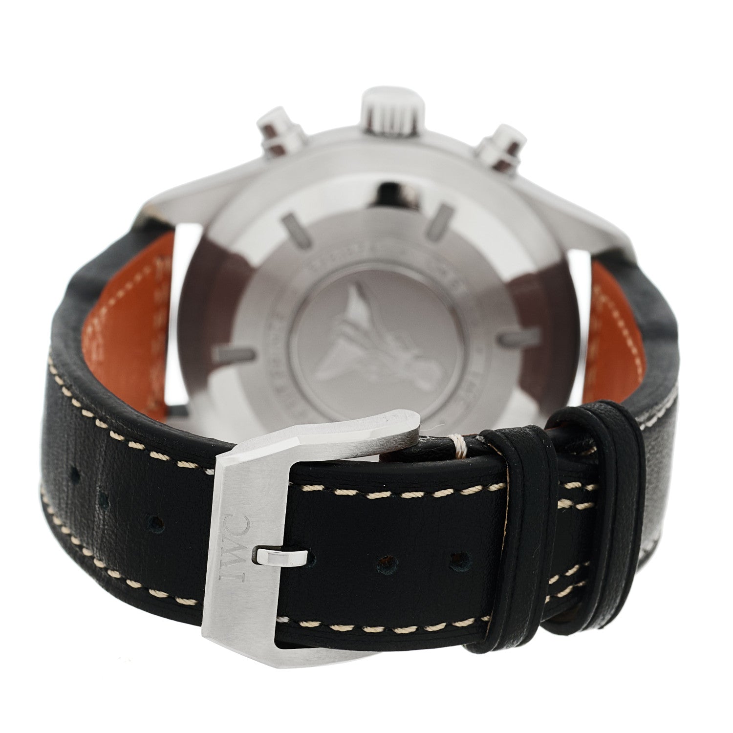 IWC Stainless Steel Calfskin 43mm Pilot "Le Petit Prince" Chronograph Automatic Watch Blue IW377714 3 of 4