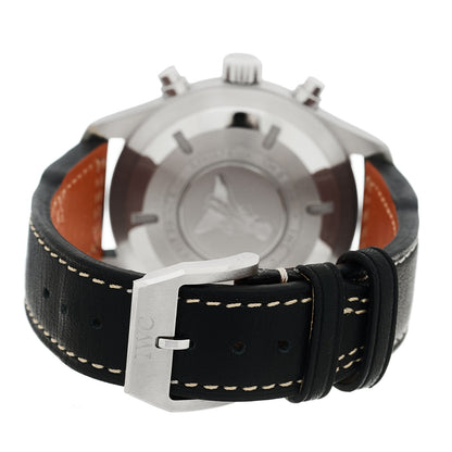 IWC Stainless Steel Calfskin 43mm Pilot "Le Petit Prince" Chronograph Automatic Watch Blue IW377714 3 of 4