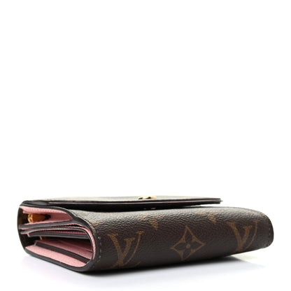 Louis Vuitton Monogram Ariane Compact Wallet Rose Ballerine 4 of 7