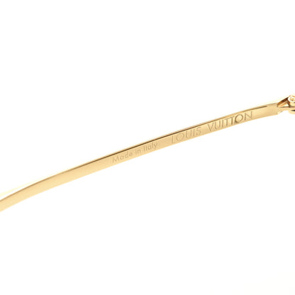 Louis Vuitton Metal LV Boarding Sunglasses Z2335W Gold 5 of 9