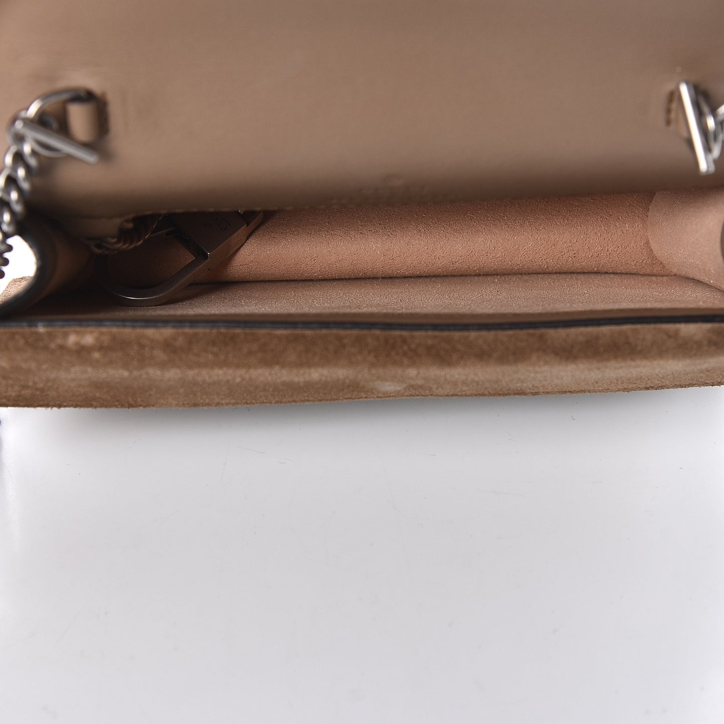 GG Supreme Monogram Super Mini Dionysus Shoulder Bag Taupe