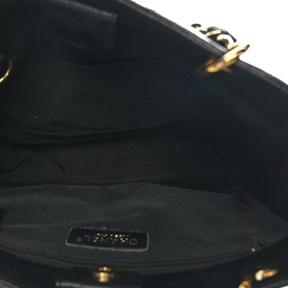 Chanel Caviar Quilted Petit Shopping Tote PST Black 5 of 9