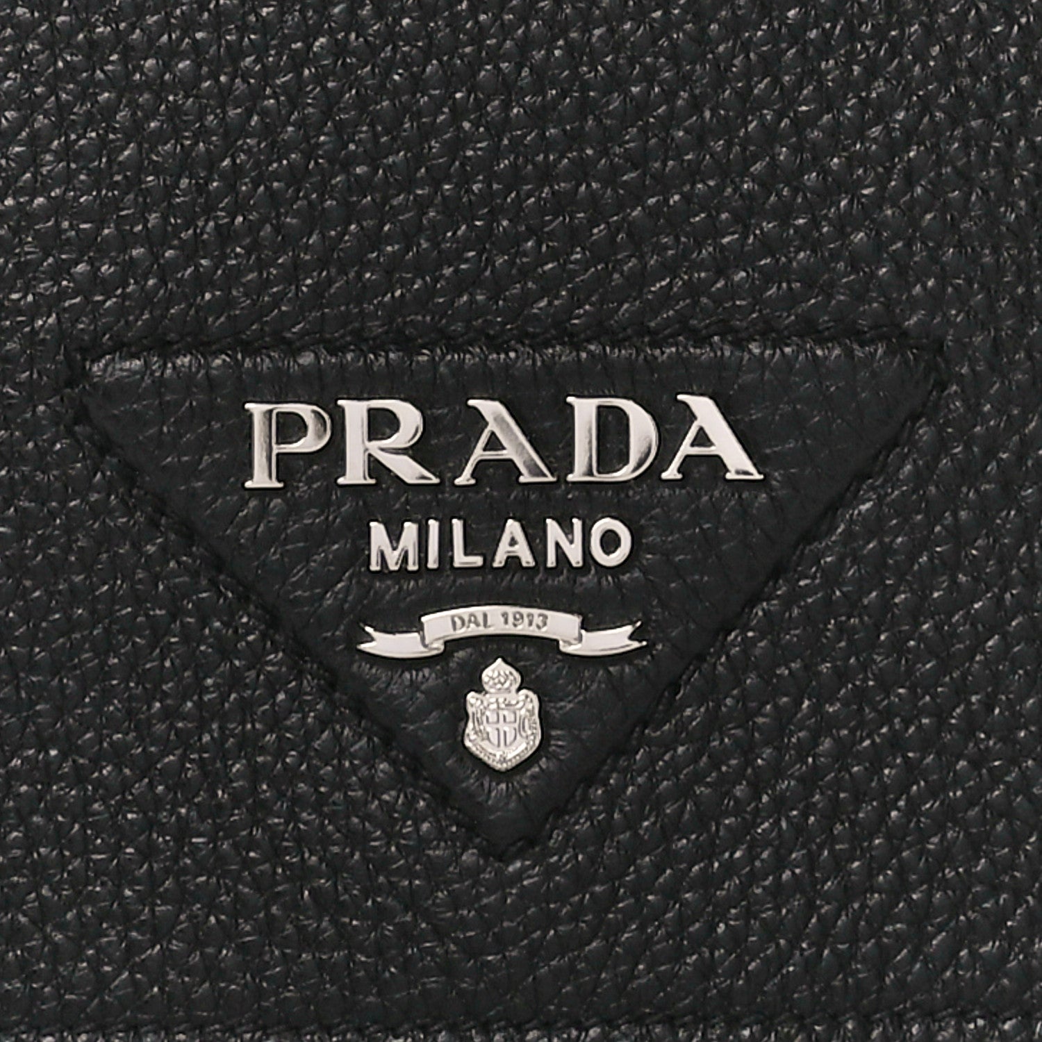 Prada Vitello Daino Soft Flap Crossbody Black 8 of 11