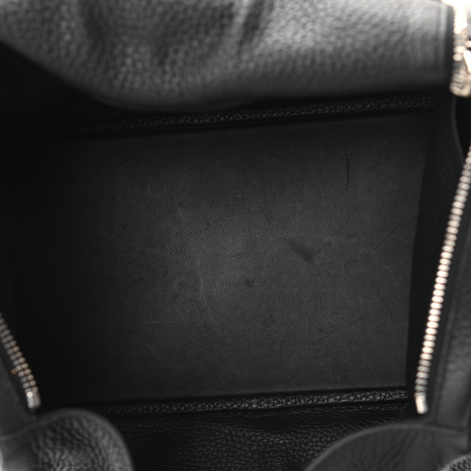Hermes Taurillon Clemence Lindy 26 Black 5 of 10