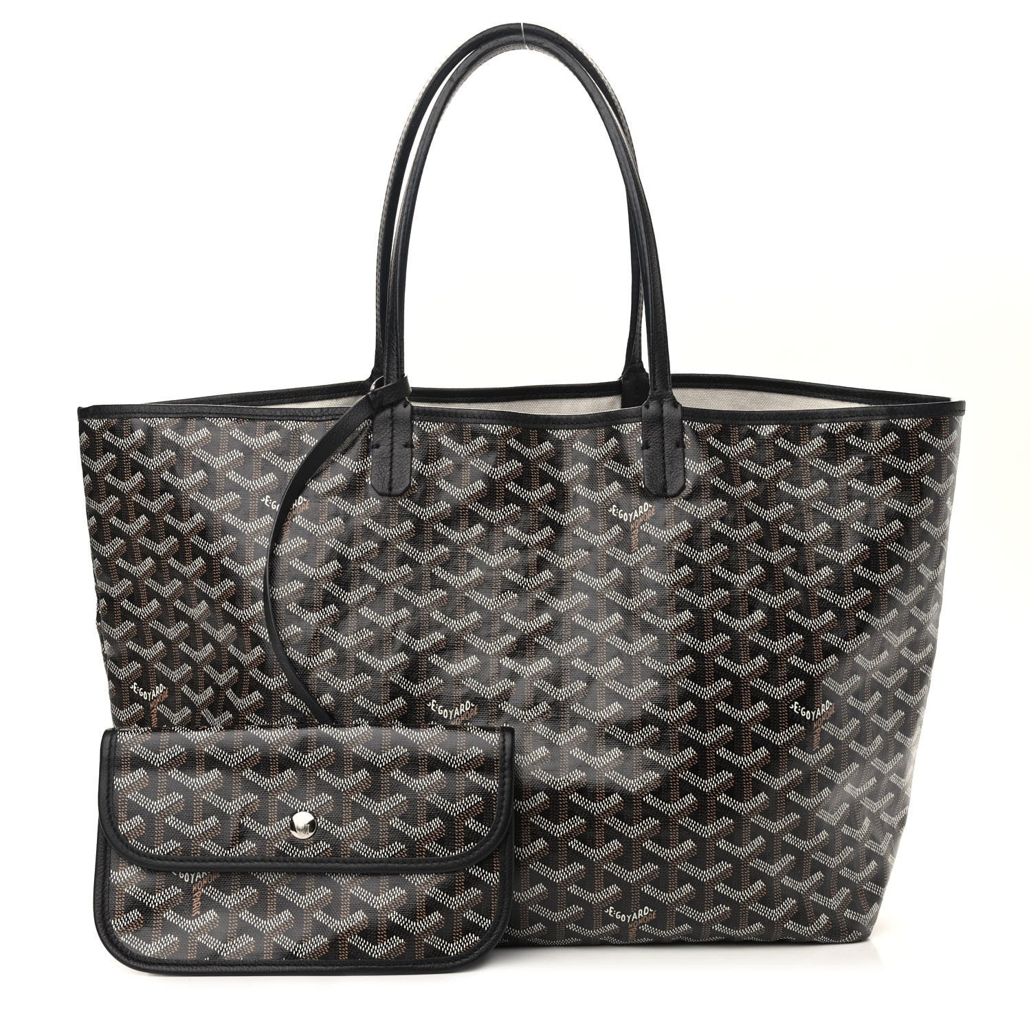 Goyard Goyardine Saint Louis PM Black 1 of 12