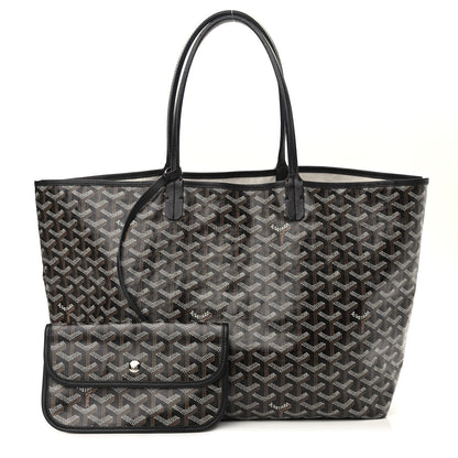 Goyard Goyardine Saint Louis PM Black 1 of 12