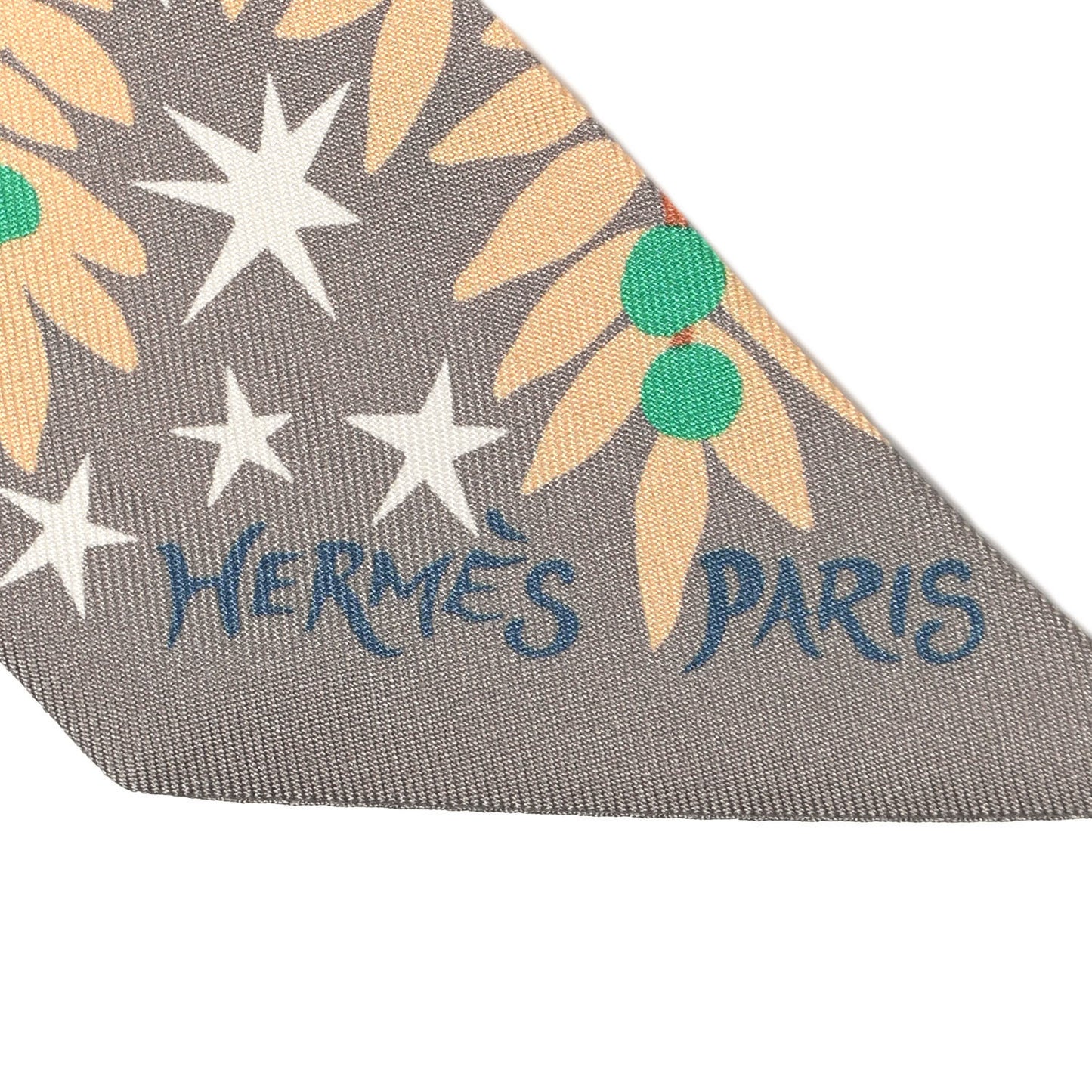 Silk Le Charme D Orphee Twilly Etoupe Creme Vert