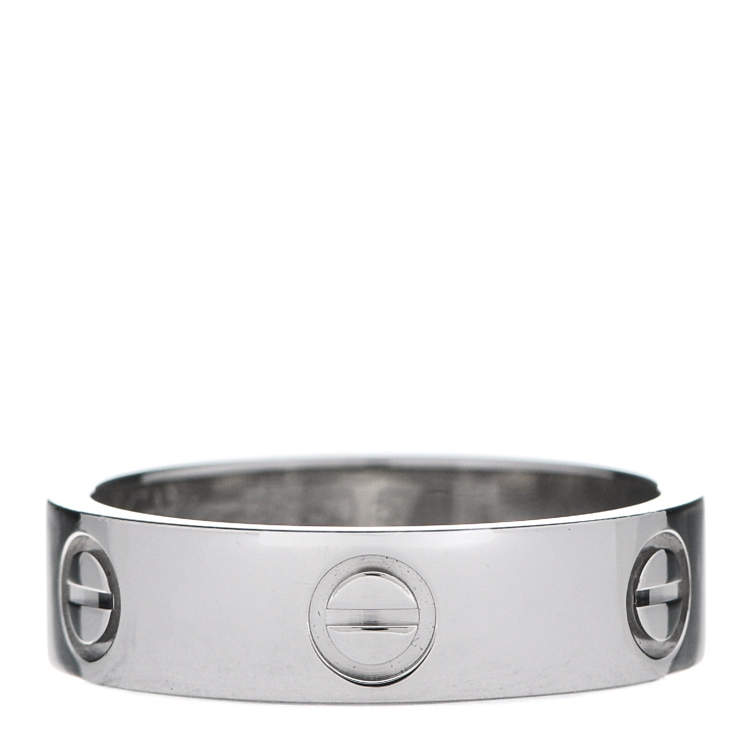 Cartier Platinum 5.5mm LOVE Ring 57 8 1 of 5