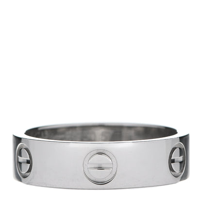 Cartier Platinum 5.5mm LOVE Ring 57 8 1 of 5