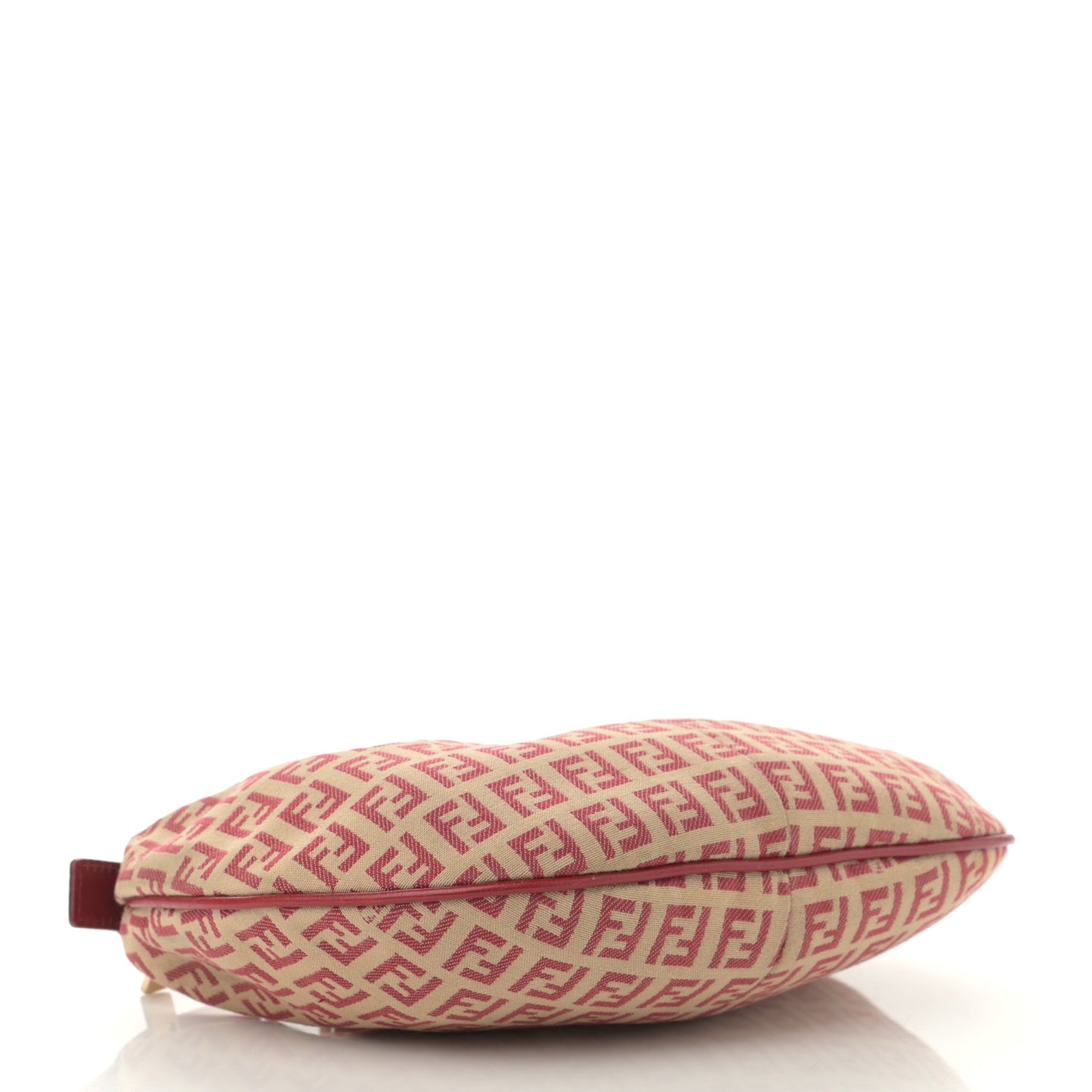 Zucchino Vitello Hobo Beige Rosso