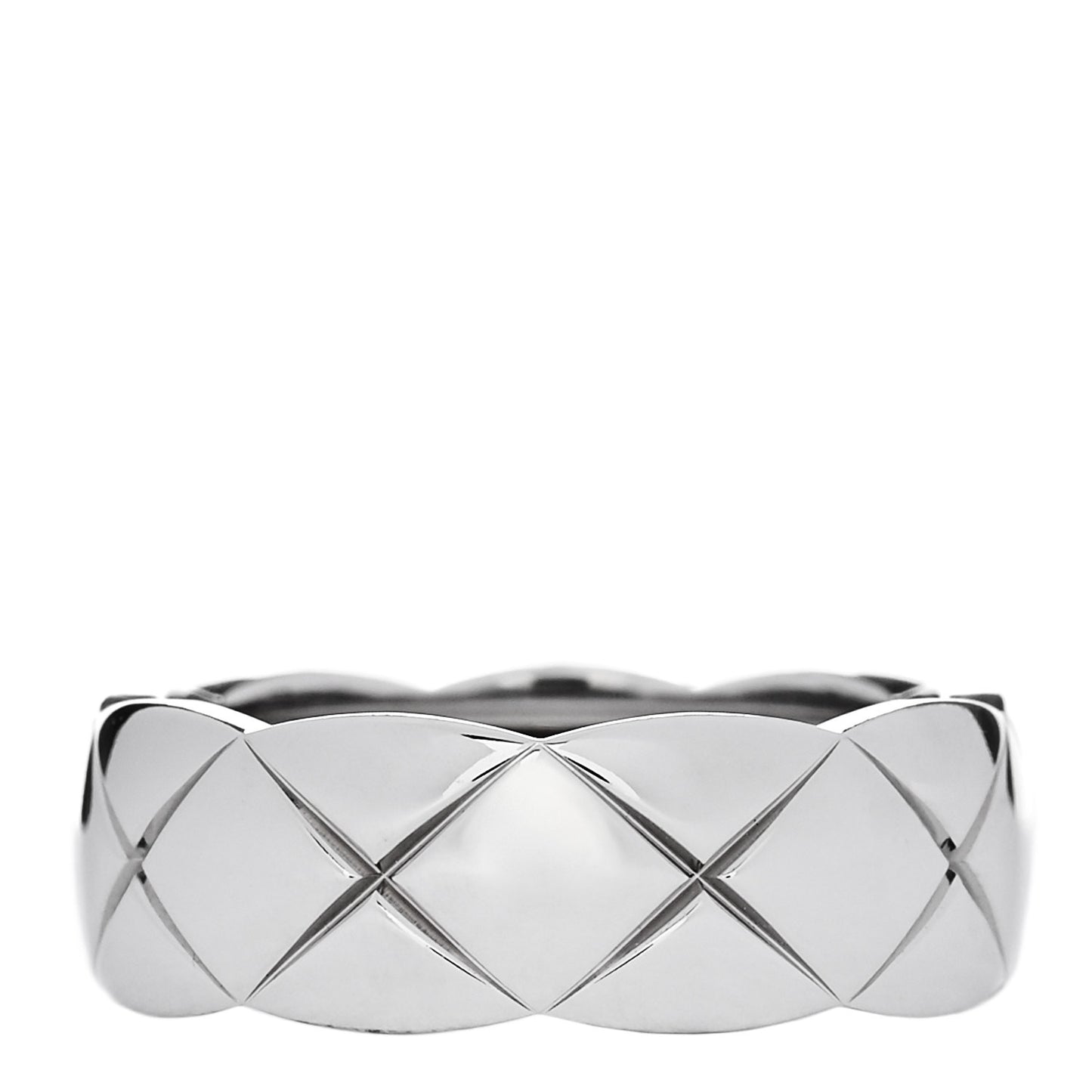 18K White Gold Small Coco Crush Ring 52 6