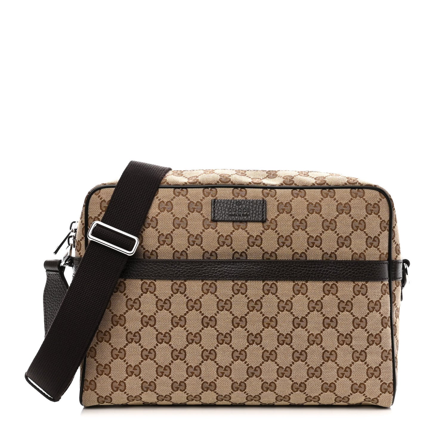 Monogram Messenger Bag Dark Brown