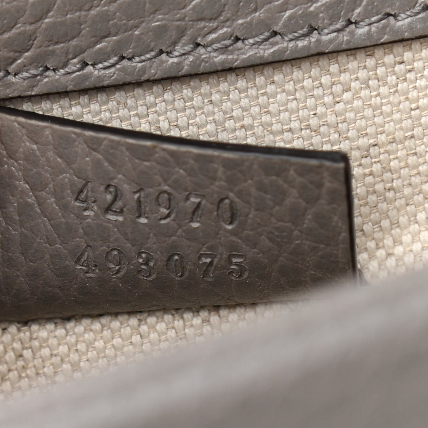 Calfskin Mini Dionysus Shoulder Bag Dusty Grey