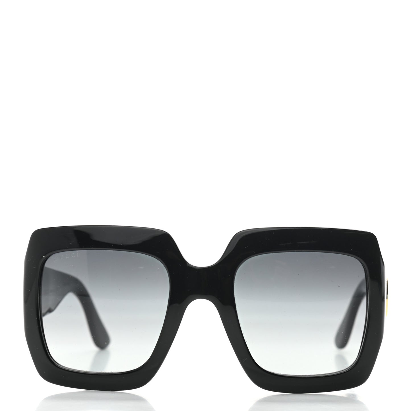 Acetate Square Frame Sunglasses GG0053S Black