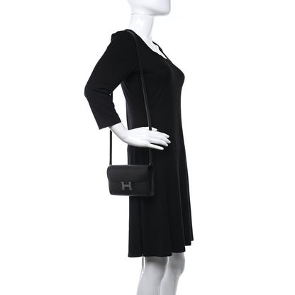 Hermes Epsom Constance Wallet To Go Black 2 of 12