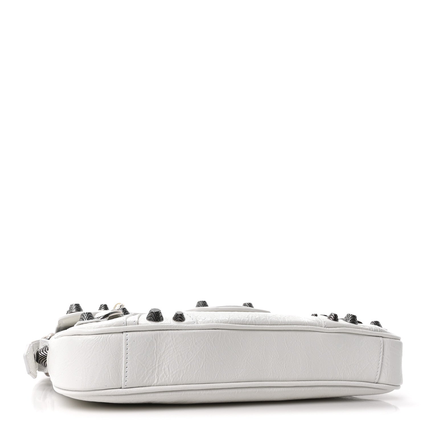 Balenciaga Agneau Arena Small Le Cagole Sling Bag Optic White 4 of 10