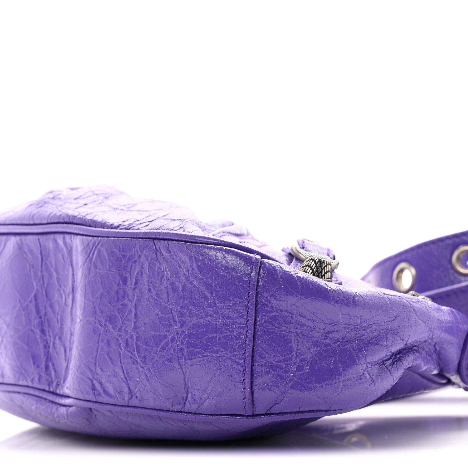 Balenciaga Agneau Arena Le Cagole Shoulder Bag XS Purple 11 of 11