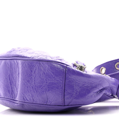 Balenciaga Agneau Arena Le Cagole Shoulder Bag XS Purple 11 of 11