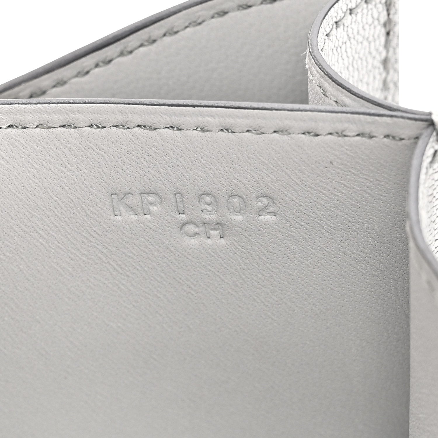 Hermes Metallic Chevre Chamkilight Constance 18 Argent 8 of 12