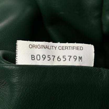 Bottega Veneta Nappa Maxi Intrecciato The Pouch Oversized Clutch Racing Green 7 of 11