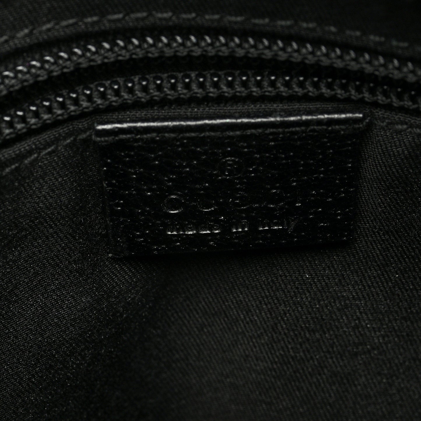 Monogram Flat Messenger Bag Black