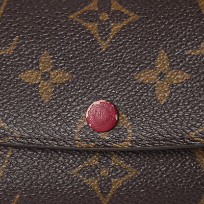 Louis Vuitton Monogram Emilie Wallet Fuchsia 8 of 10