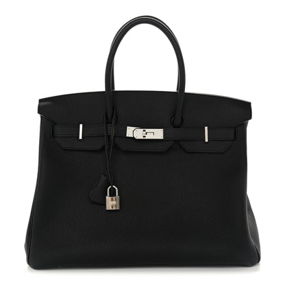 Hermes Togo Birkin 35 Black 1 of 12