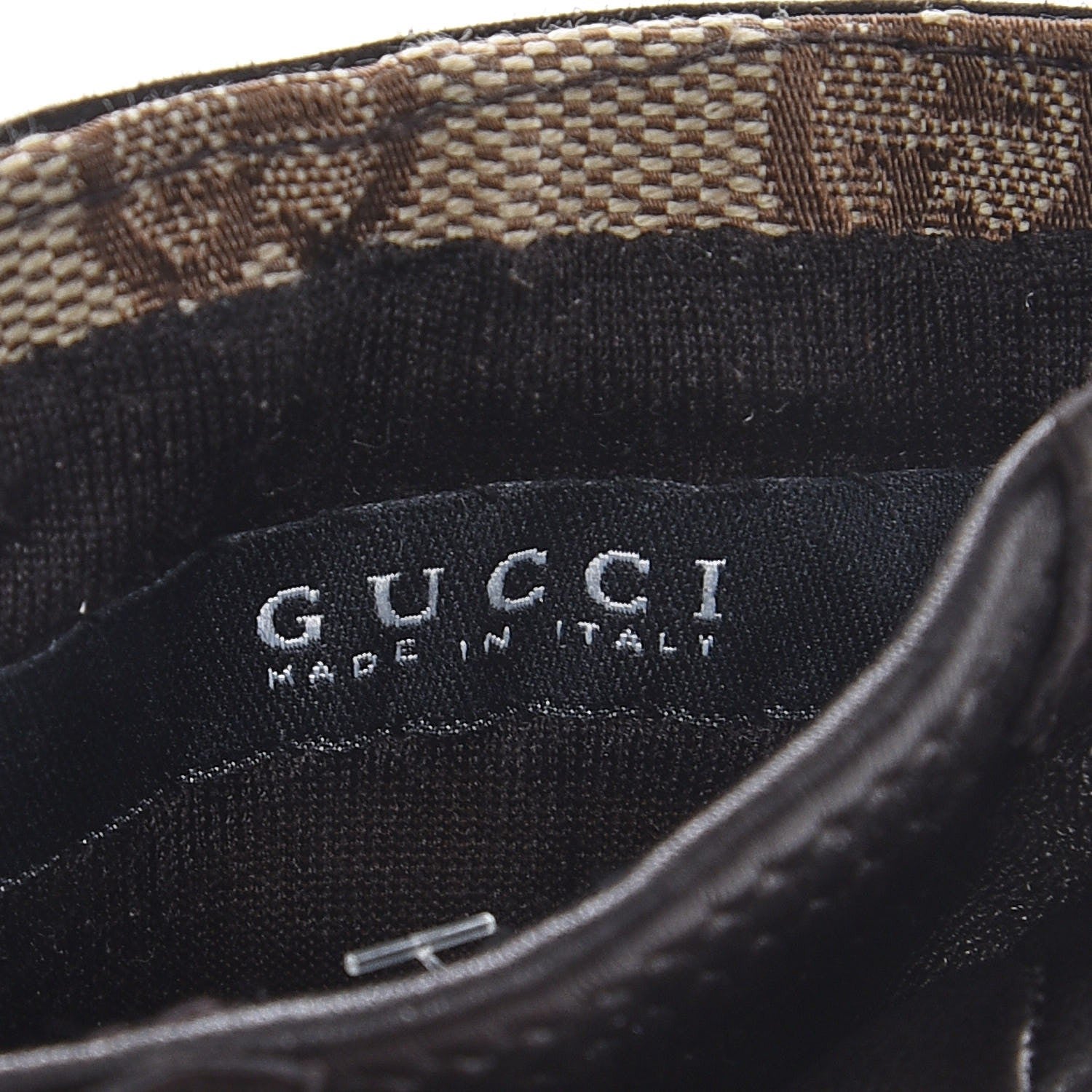 Gucci Monogram Calfskin Short Ring Stud Gloves 6.5 4 of 7