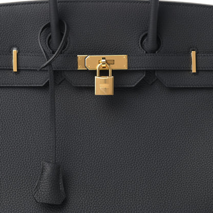 Hermes Togo Birkin 35 Black 7 of 11