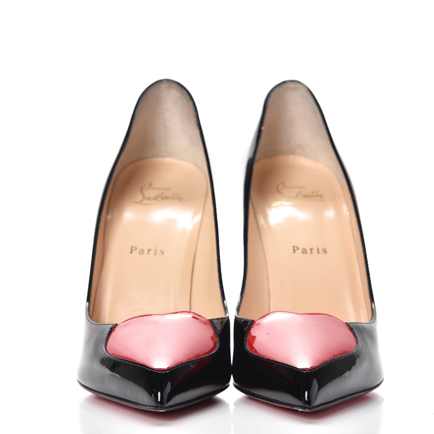 Patent Corafront 100 Pumps 39.5 Black Red