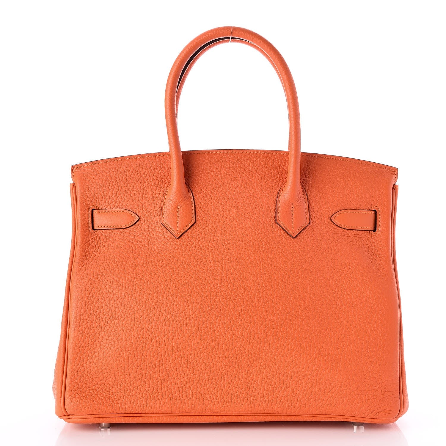 Hermes Taurillon Clemence Birkin 30 Feu 5 of 30