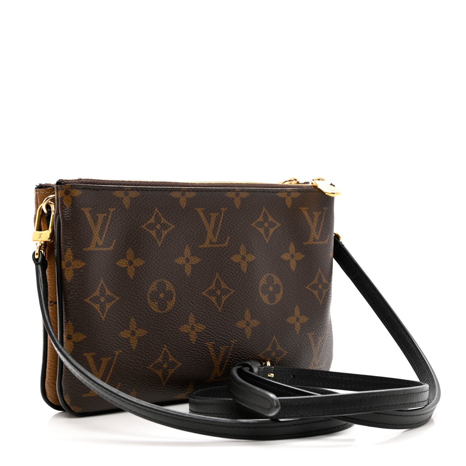 Louis Vuitton Reverse Monogram Giant Double Zip Pochette 3 of 8