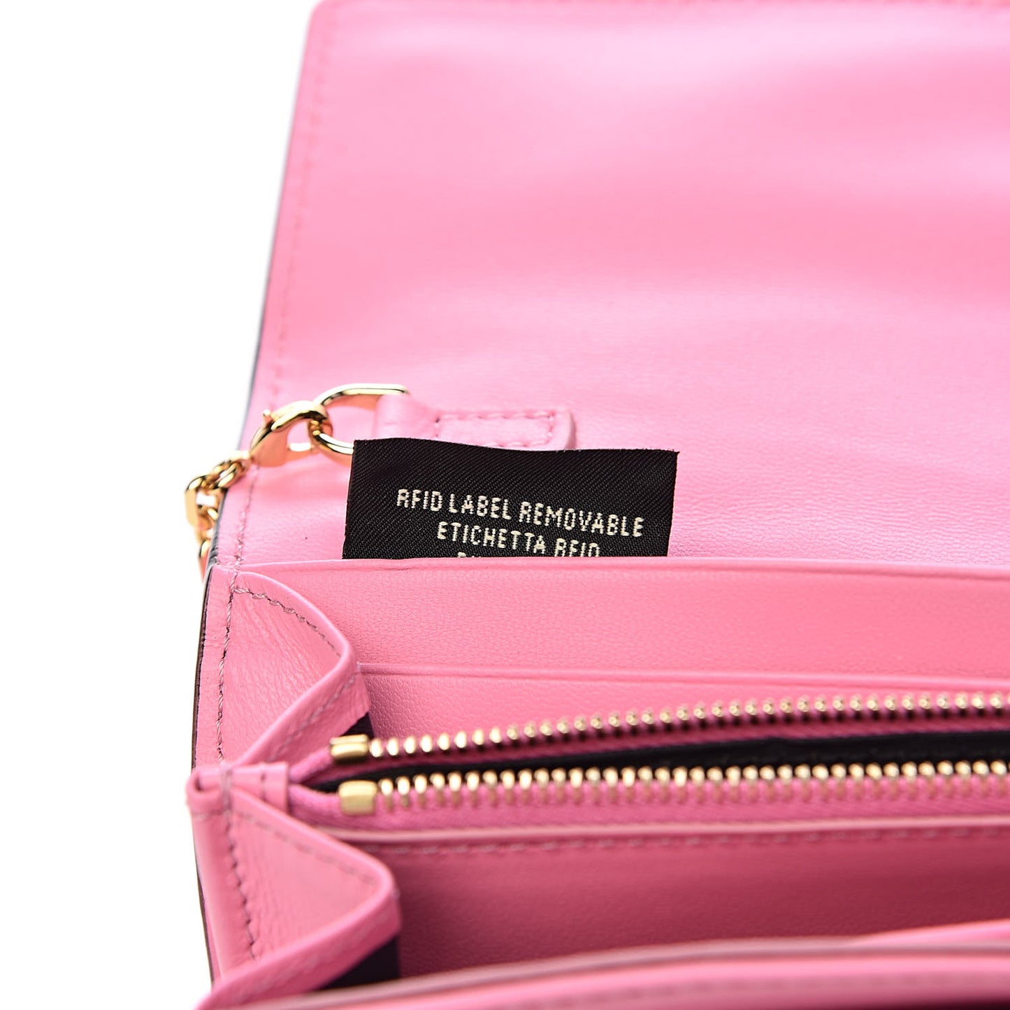 Nappa Matisse FF Embossed Continental Wallet On Chain Lollypop