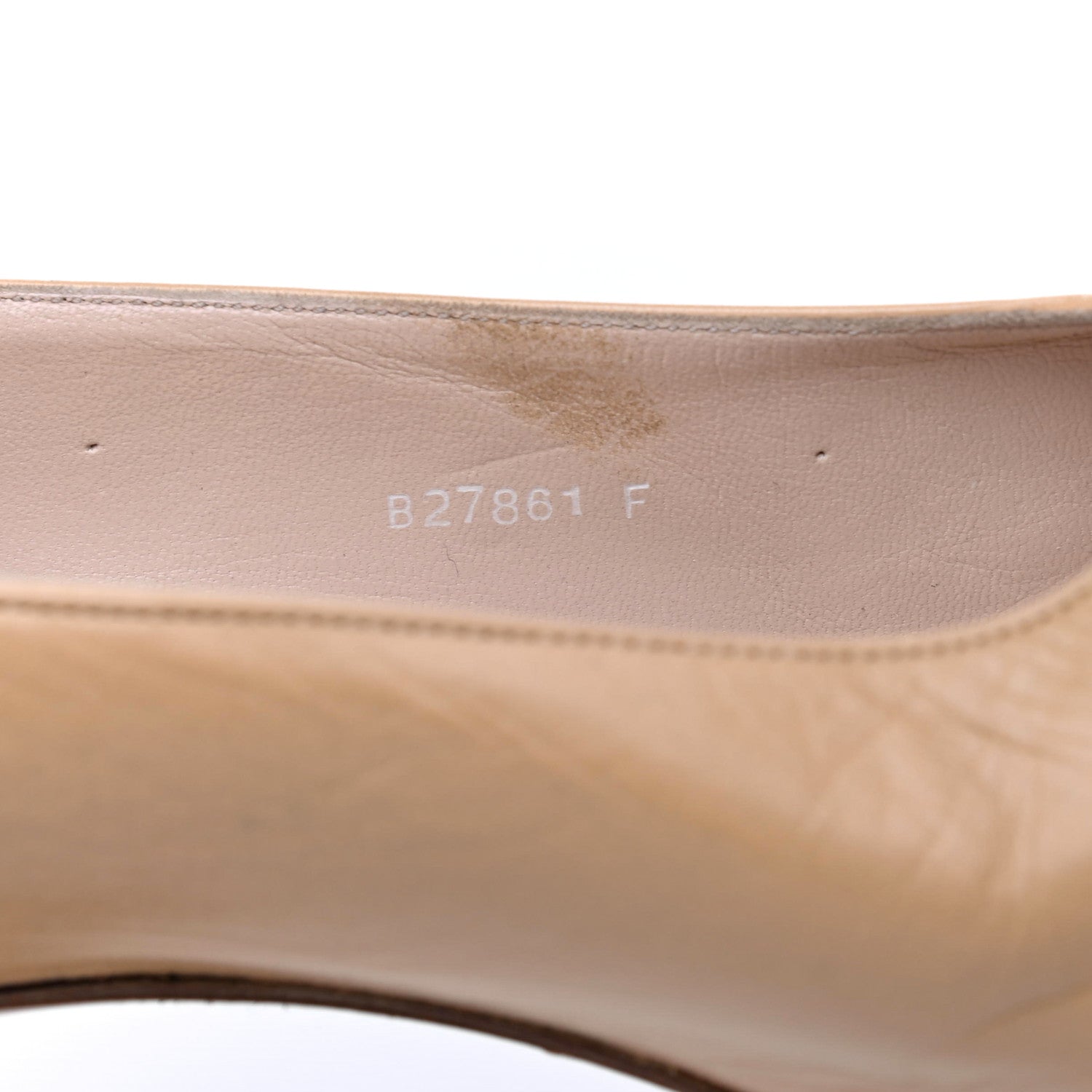 Chanel Lambskin Cap Toe CC Pumps 36 Beige Black 9 of 22