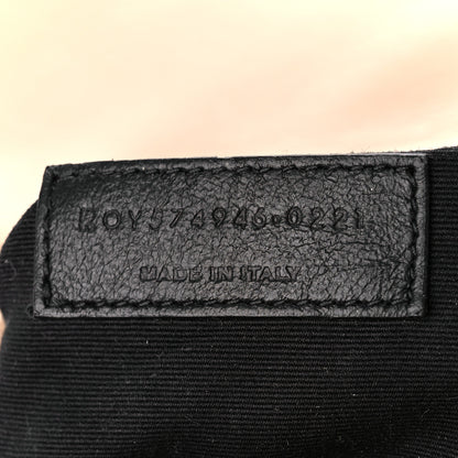 Saint Laurent Calfskin Y Quilted Monogram Medium Loulou Chain Satchel Dark Beige 8 of 11