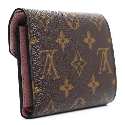 Louis Vuitton Monogram Victorine Wallet Rose Ballerine 3 of 8
