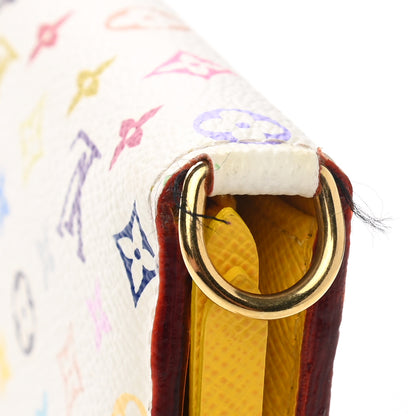 Louis Vuitton Monogram Multicolor Insolite Wallet White Citron 8 of 9