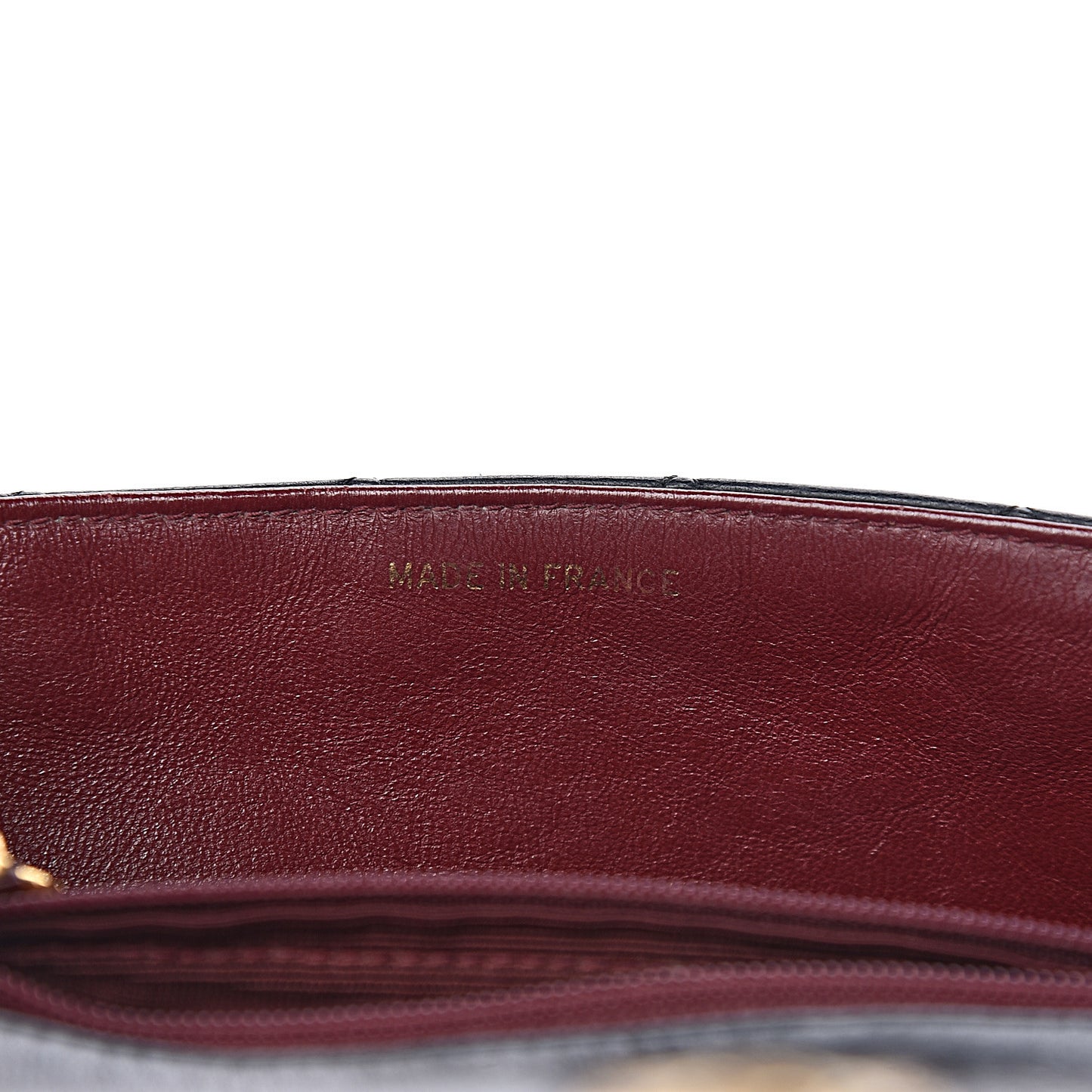 Lambskin Quilted Small Single Flap Black