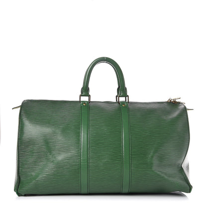 Louis Vuitton Epi Keepall 45 Borneo 1 of 25