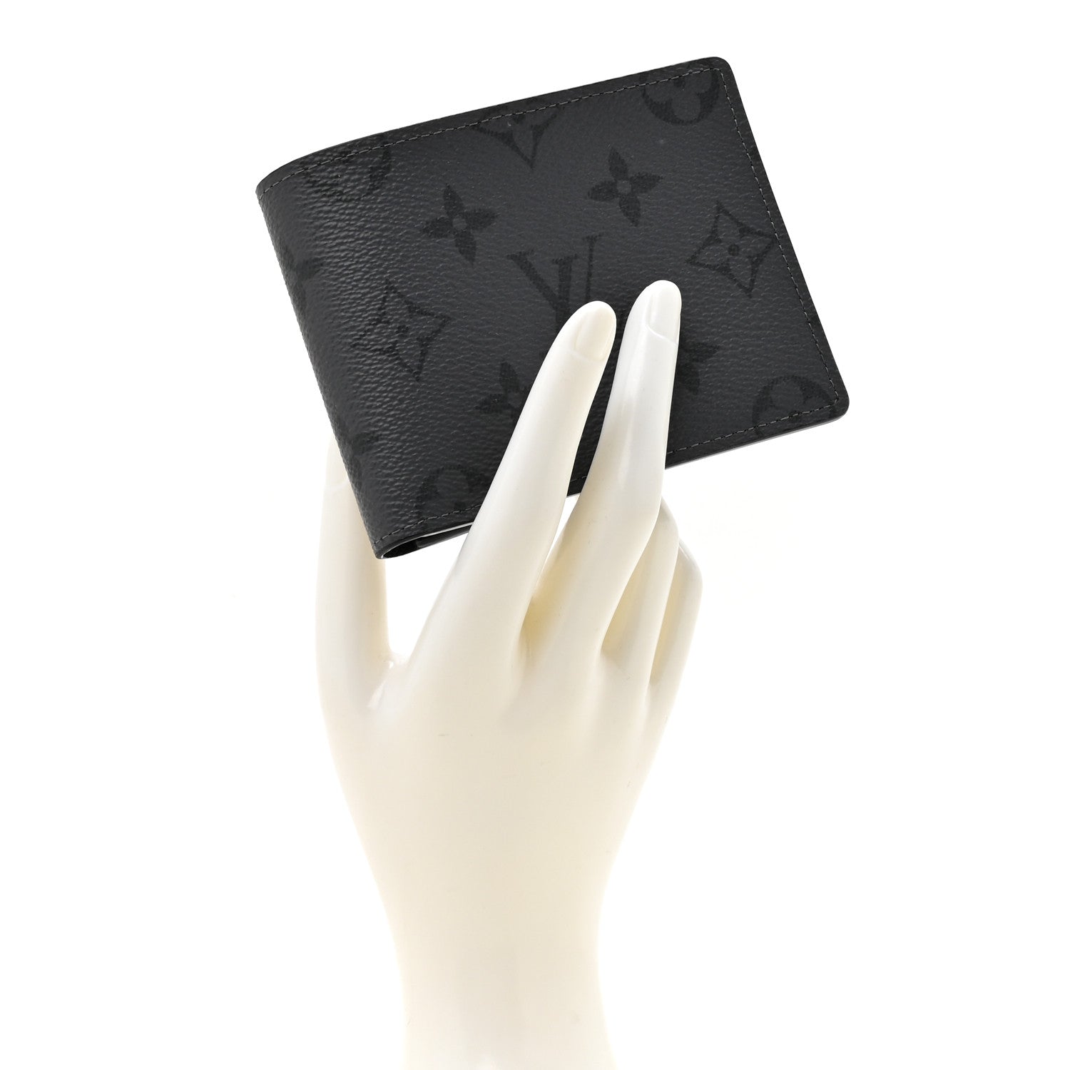 Louis Vuitton Monogram Reverse Eclipse Slender Wallet 2 of 8