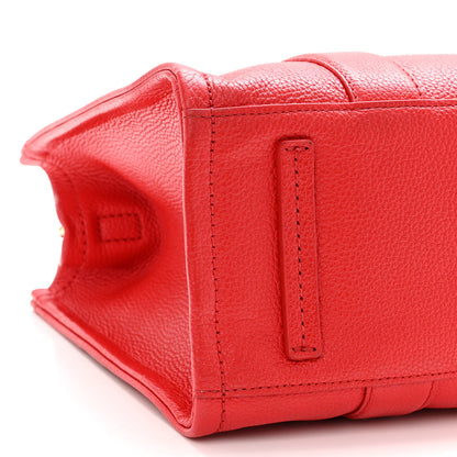 Marc Jacobs Grained Calfskin Medium The Tote Bag True Red 9 of 12