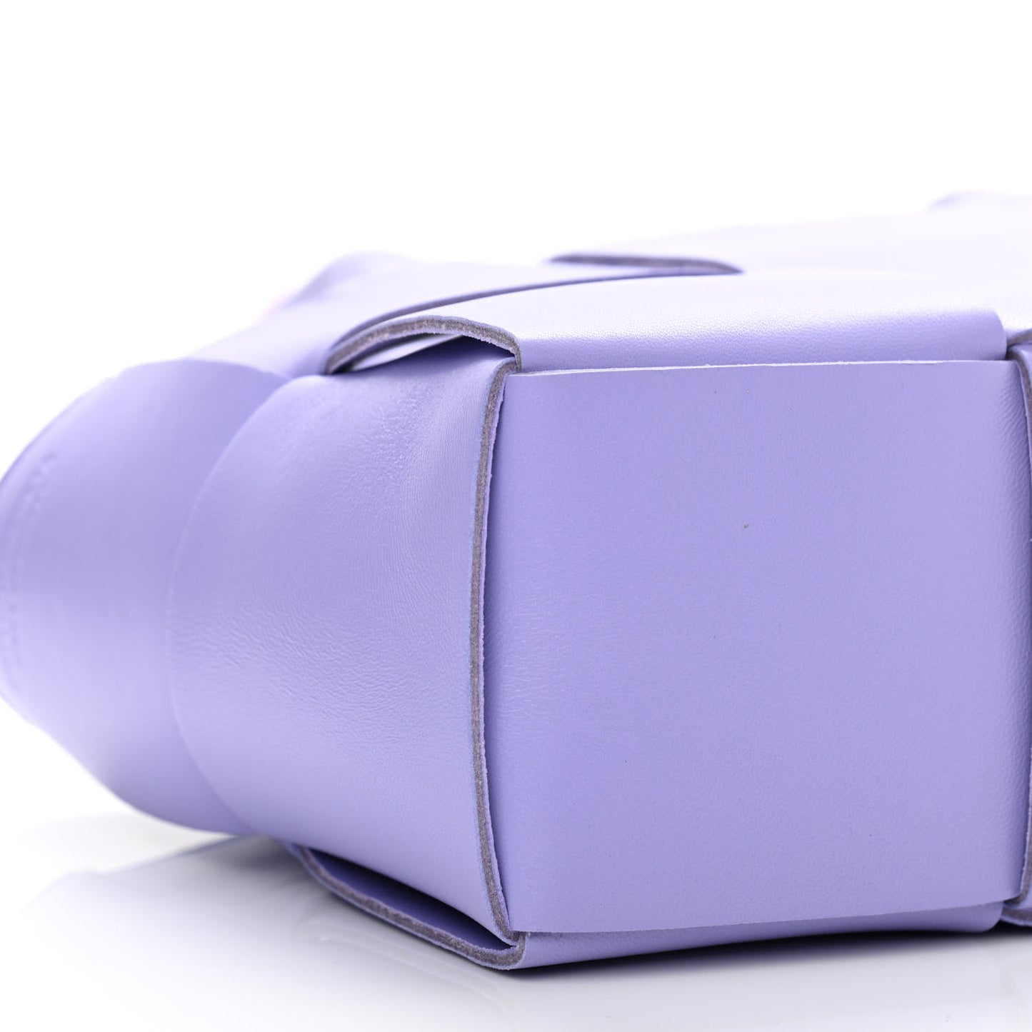 Nappa Maxi Intreccio Mini Arco Tote Wisteria