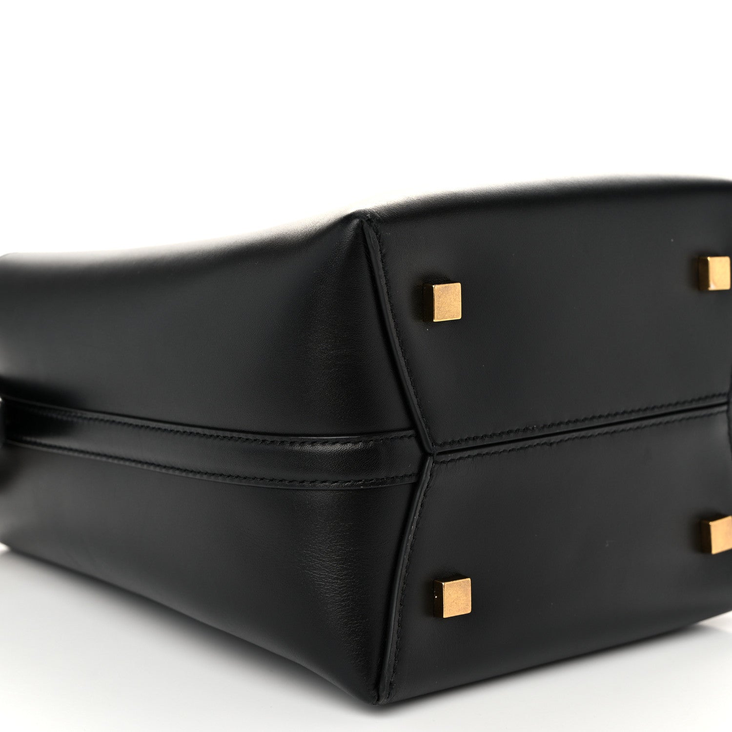 Saint Laurent Shiny Calfskin Le 37 Bucket Bag Black 8 of 9