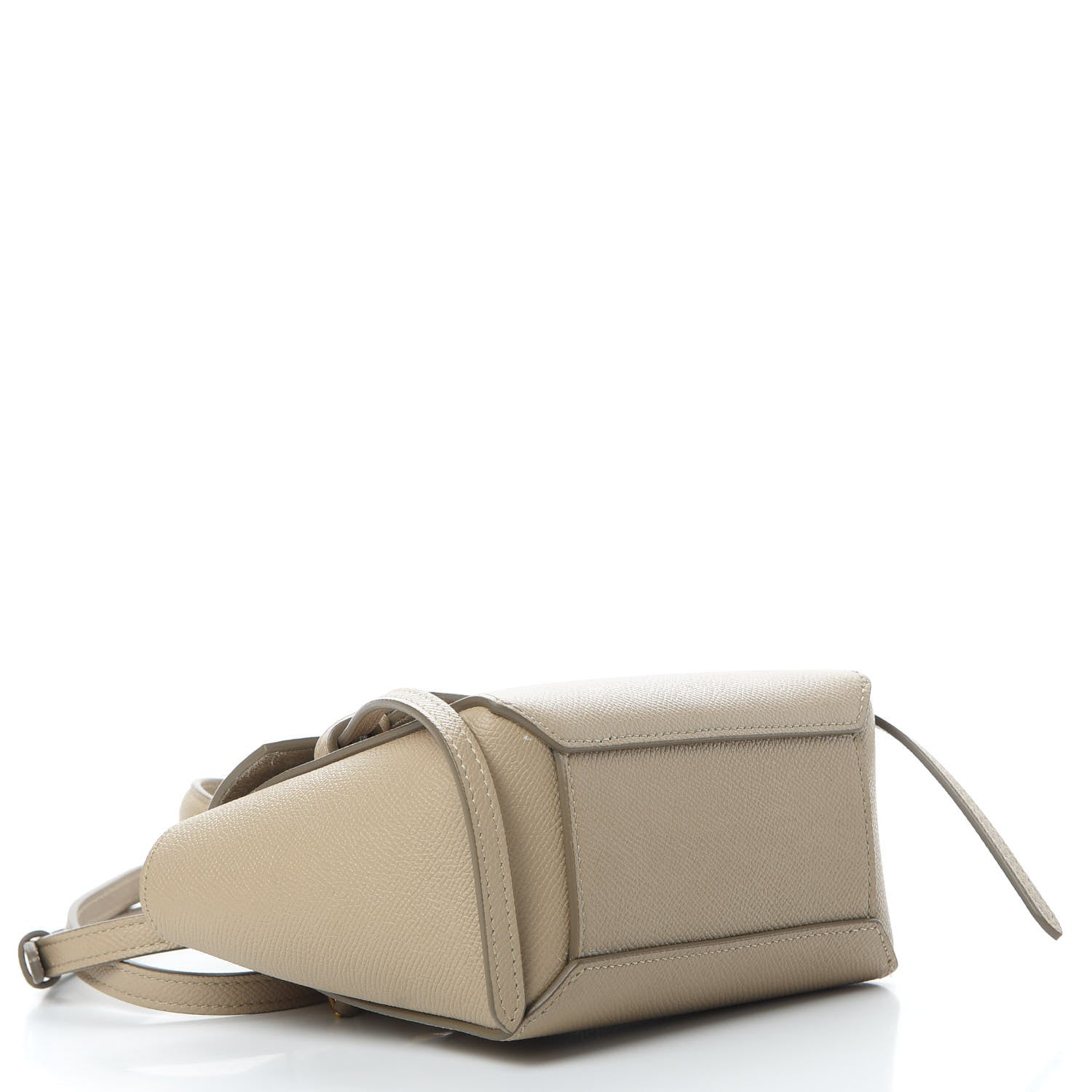 Celine Grained Calfskin Pico Belt Bag Light Taupe 4 of 13