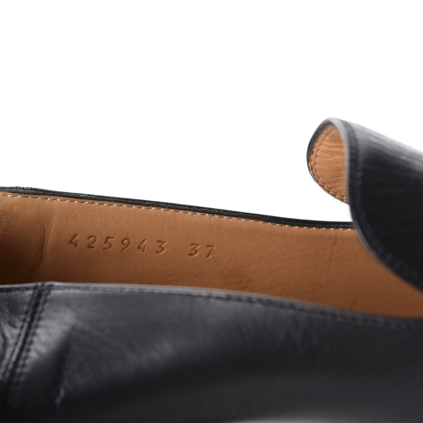 Malaga Kid Web Pearl Embellished Peyton 75mm Loafer Pumps 37 Black