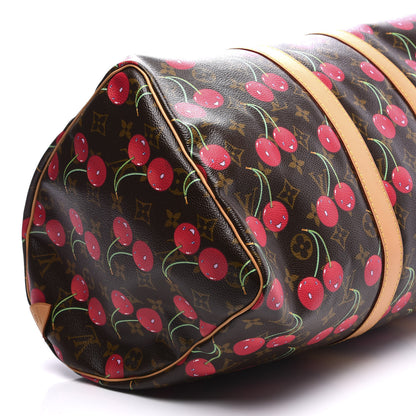 Louis Vuitton Monogram Cerises Keepall 45 6 of 12