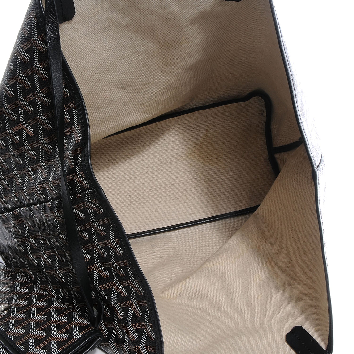 Goyard Goyardine Saint Louis PM Black 5 of 8