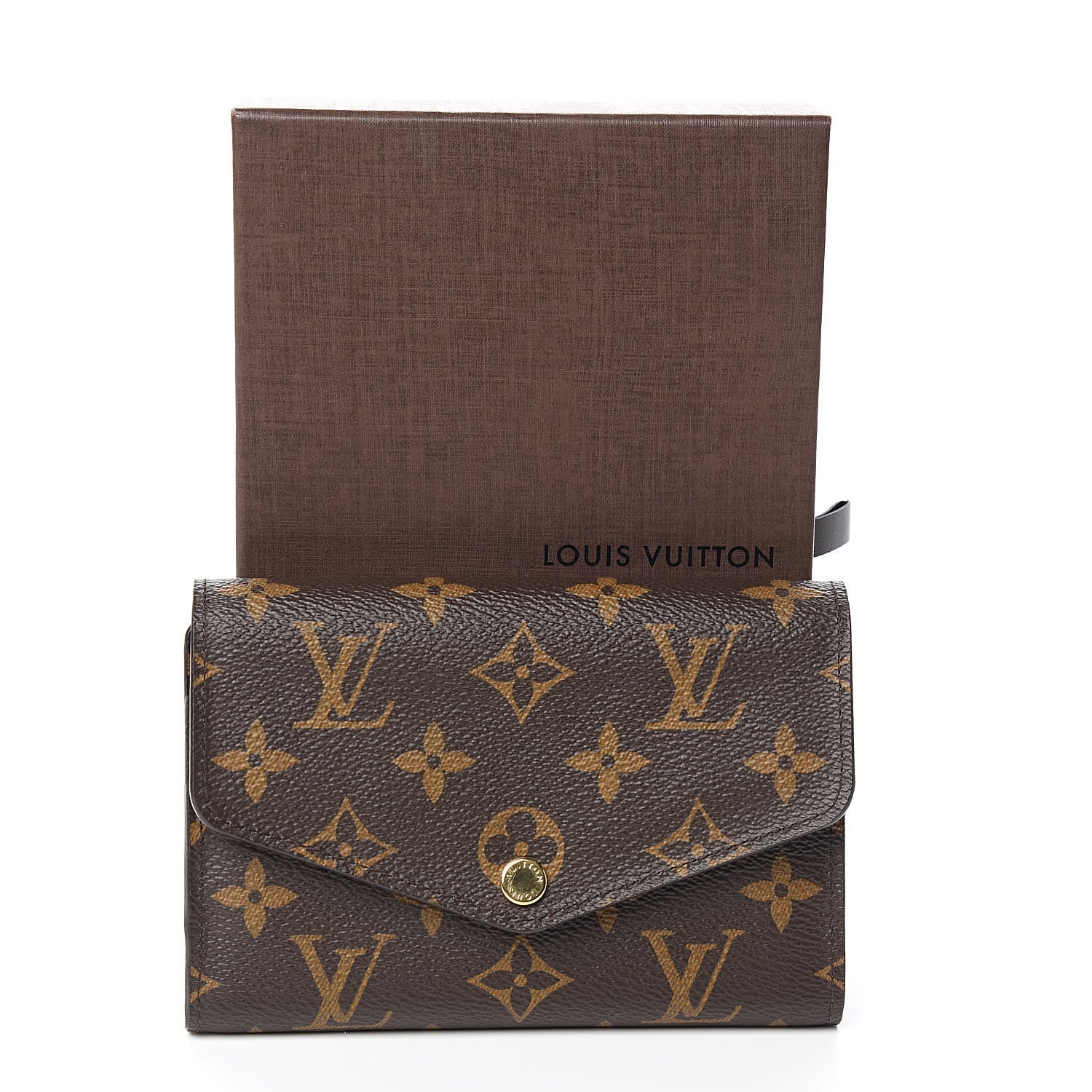 Louis Vuitton Monogram Sarah Compact Wallet 8 of 8