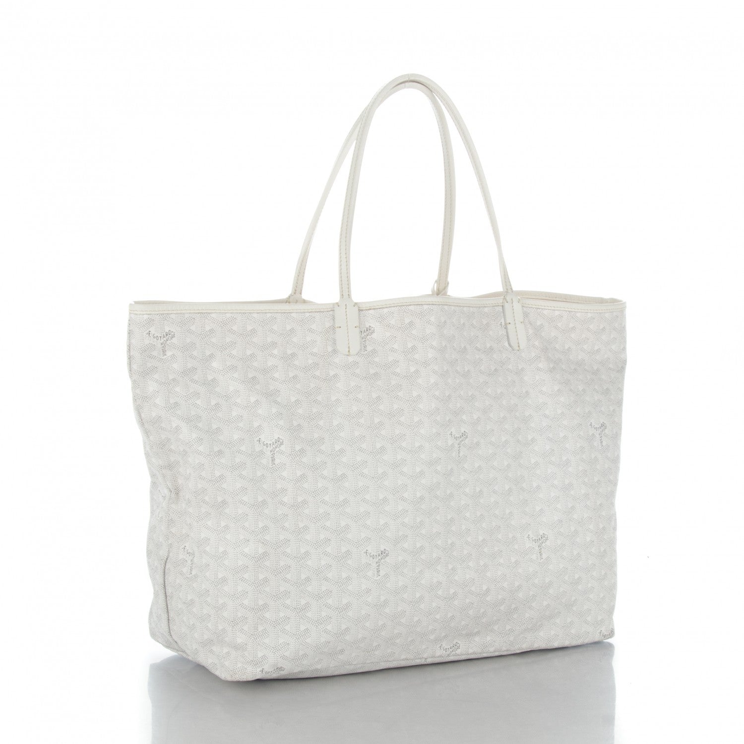 Goyard Goyardine Saint Louis GM White 3 of 7