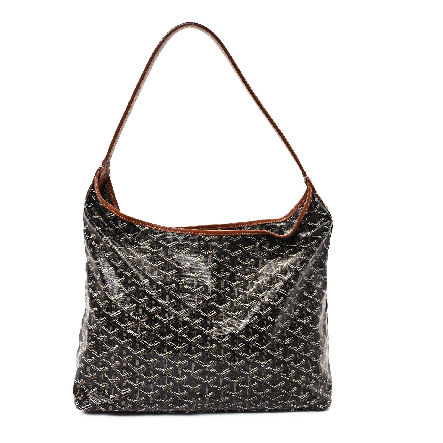 Goyard Goyardine Boheme Hobo Black Gold 1 of 12
